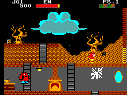 Chapolim x Dracula: Um Duelo Assustador screenshot 3 for Sega Master System
